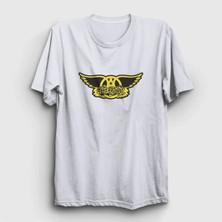  Unisex Beyaz Yellow Aerosmith T-Shirt 7162TT