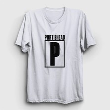  Unisex Beyaz Logo Müzik Portishead T-Shirt 510900TT