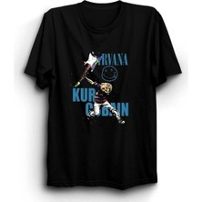  Kurt Cobain, Nirvana, Flight, Rock Metal Grup Tişörtü