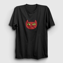  Unisex Siyah Marceline's Cat Hediye Kedi Kedili T-Shirt 511828TT