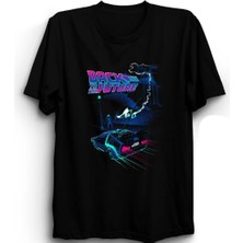  Back To The Future, DESIGN02, Geleceğe Dönüş Baskılı %100 Pamuk Tişört