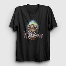  Unisex Siyah Eat Iron Maiden T-Shirt 85533TT