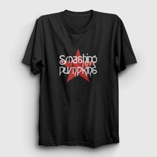  Unisex Siyah Logo The Smashing Pumpkins T-Shirt 588468TT