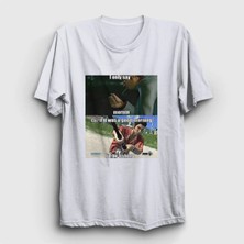  Unisex Beyaz Good Morning Yakuza Meme T-Shirt 571397TT