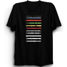  Radiohead, In Rainbows, Line, Rock Metal Müzik Grubu Tişörtü