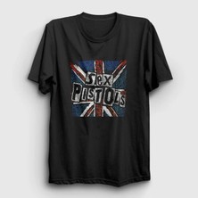  Unisex Siyah Uk Sex Pistols T-Shirt 110690TT
