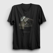  Unisex Siyah Tesseract Film Interstellar T-Shirt 245768TT
