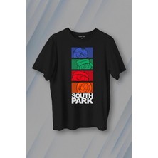  South Park Kenny Cartman Kyle Stan Dizi Film Baskılı Tişört Unisex T-Shirt T01S4143