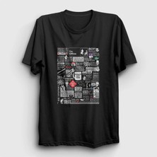  Unisex Siyah All Dizi The Office T-Shirt 344992TT