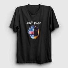  Unisex Siyah Random Daft Punk T-Shirt 60253TT