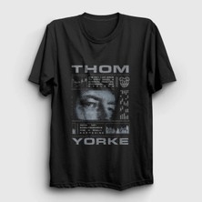  Unisex Siyah Useless Thom Yorke Radiohead T-Shirt 579977TT