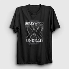  Unisex Siyah La Hollywood Undead T-Shirt 149797TT