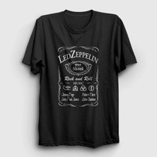  Unisex Siyah Old LED Zeppelin T-Shirt 96293TT
