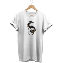  Baskılı Beyaz T-Shirt