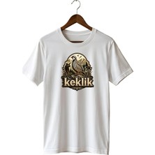  Exclusive Hunter Koleksiyonu Keklik Illüstrasyonlu Tişört