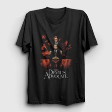  Unisex Siyah Seytanın Avukatı Keanu Reeves Devil's Advocate T-Shirt 562662TT