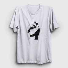  Unisex Beyaz Kiss Valentine's Day Sevgililer Günü T-Shirt 285351TT