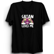 Satan Loves Me, Şeytan Beni Sever Tişört
