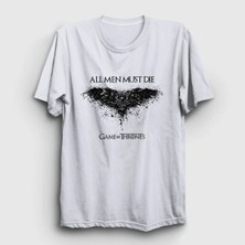  Unisex Beyaz Die Game Of Thrones T-Shirt 191551TT
