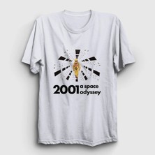  Unisex Beyaz Astronot V2 Film 2001 A Space Odyssey T-Shirt 241510TT