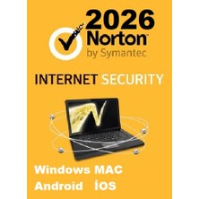 Norton Internet Security (Win/MAC/İOS/Android) - 1 Cihaz 1 Yıl Abonelik Kodu