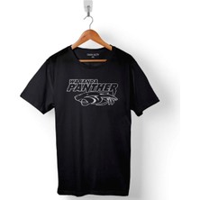  Wakanda Black Panther Tiger Sinema Filmi 2018 Baskılı Tişört Unisex T-Shirt