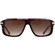 Caretta Crttagünş 8583-C.01 Genç Erkek,kadın,unisex Köşeli Çerçeveli Asetat UV400 Güneş Gözlüğü