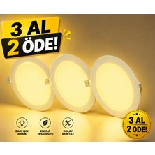 Cata CT-5169 LED Panel 18W 3000K Gunışığı 3 Adet