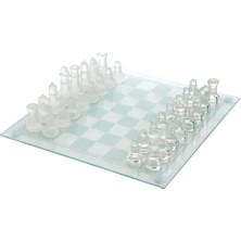 Colezium Cam Satranç Takımı 25*25CM