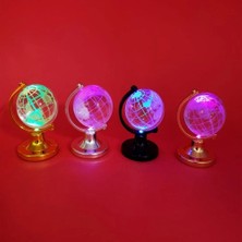 Colezium Mini Işıklı Cam Kristal Dünya