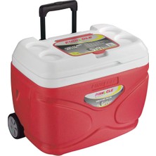 Pinnacle Prudence Tekerlekli Buzluk 30 Litre-Kırmızı