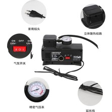 Sora Home 220V ile 12V Oto Elektriği Çalışan Hava Lastik Şişirme Kompresörü 250 Psı Çok Amaçlı Yol Yardımı