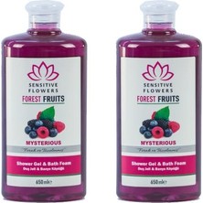 Sensitive Flowers Forest Fruits Mysterious Duş Jeli 2 x 650 ml