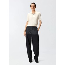 Pinko Beyaz Kadın Standart Fit Baskılı Kazak 105450