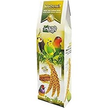 Esranın Dünyası Doğal Kuş Ödülü Sarı Dal Darı, 5'li Paket, Besleyici ve Lezzetli