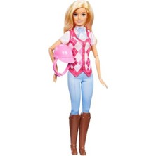 Esranın Dünyası Barbie Gizemleri, Büyük At Kovalamacası Dizisinden Barbie 'malibu' Bebek ve Aksesuarlar, Çıkarılabilir Binici Kıyafeti ve Kaskıyla Bebek, HXJ38