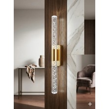Backhome Bubblelight Medium 40 cm Modern Tasarım LED Aplik - Duvar Lambası - Gold -  Elektrikli - Beyaz LED
