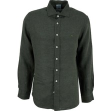 Brooks Brothers Haki Erkek Italyan Slim Fit Gömlek BBSS26MSH024