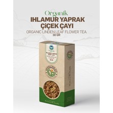 Anadolunun Özü Organik Ihlamur Yaprak & Çiçek Çayı 30 g | Bağışıklık Desteği • Boğaz Konforu • Katkısız • Organik Sertifikalı