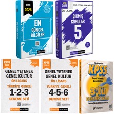 Pegem Akademi Yayıncılık 2026 Kpss Ön Lisans Türkiye Geneli Tamamı Çözümlü 1-2-3-4-5-6 Deneme-Çıkmış Sorular-Güncel Bilgiler