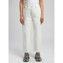 Lee Cooper Beyaz Kadın Denim Pantolon 262 Lcf 121002 Clara Ceaster Whıte