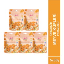 OG natural 5'li Organik Portakallı Meyve Küpleri (5 x 30 Gr)