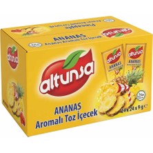 Altunsa Ananas Aromalı Soğuk Toz Içecek 9 G x 24 Adet 1 Koli