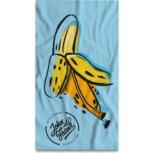 John Frank Unisex Plaj Havlusu JFSS23TW06-PLATANO