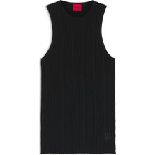 Hugo Siyah Kadın Fitilli Desen Bluz 50539890