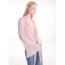 Ted Baker Pembe Kadın Çiçek Desenli Bluz TBWRSH2003