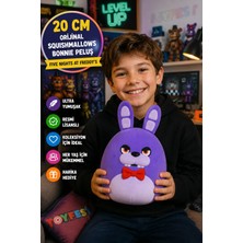 Toyfest Squishmallows Bonnie Five Nights At Freddy's Resmi Lisanslı Ultra Yumuşak Peluş Oyuncak 20 cm
