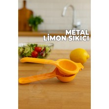 Empressco Metal Limon Sıkacağı, Döküm Narenciye Sıkıcı, Güçlü ve Dayanıklı
