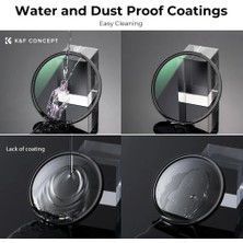 K&f Concept 58 mm Cpl Filtre [nano-Xcel Series]