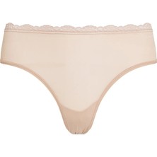 Calvin Klein Bej Kadın Bikini Külot LV00QD5273 Ck Women